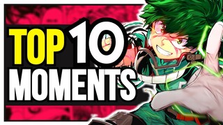 Top 10 My Hero Academia Moments (2020)
