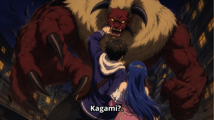 Lv999 No Murabito Episode 4 - Kagami Vs Puluhan Ribu Monster !!!