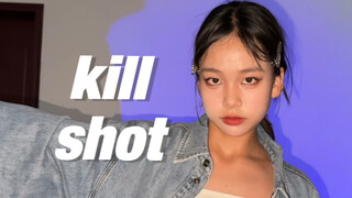 【Girls】14岁忙内翻跳itzy《kill shot》