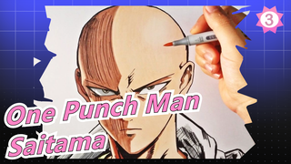 [One Punch Man] Spanish Artist Teaches You How To Draw  Saitama_3