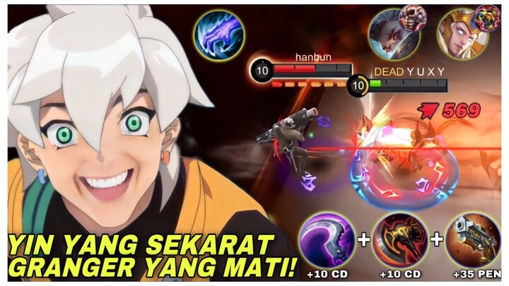 Cobain Susunan Build Yin Tersakit Ini Bro Dijamin Auto Mokat Musuhnya - Gameplay Yin Jungler Mlbb