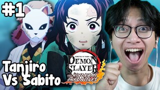 TANJIRO KAMADO VS SABITO - Demon Slayer: Kimetsu no Yaiba – The Hinokami Chronicles #1