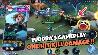 MUSUH SENAM JANTUNG KETEMU EUDORA MODE BAR-BAR ‼️🤯 || MOBILE LEGENDS