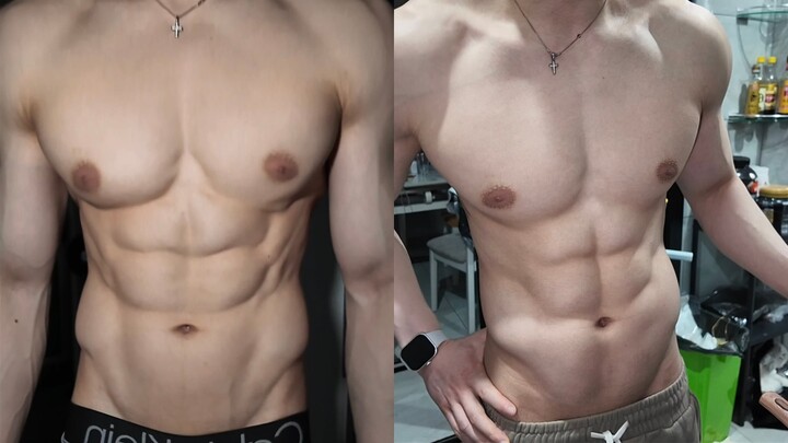 180cm, 74kg dream figure – workout routine showcase