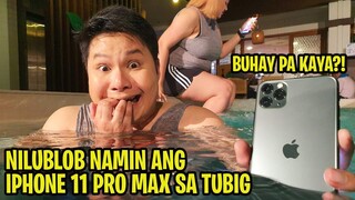 IPHONE 11 PRO MAX - NILUBLOB NAMIN SA TUBIG! BUHAY PA KAYA?