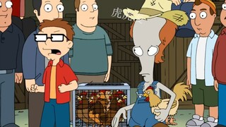 American Dad : Roger actually used pigeons for cockfighting.