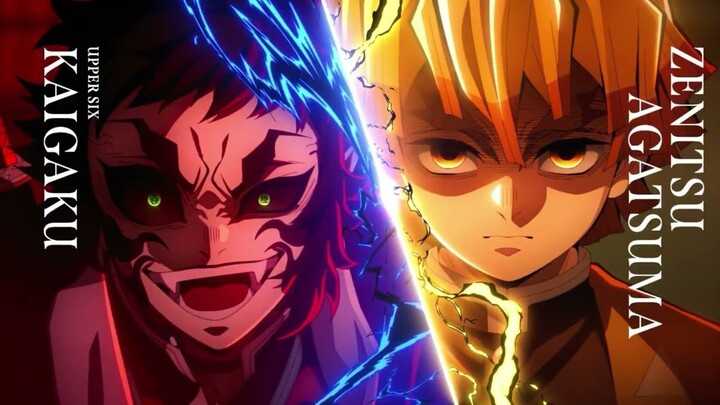 Zenitsu VS Kaigaku Full Fighting HD