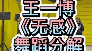 王一博《无感》舞蹈分解教学
