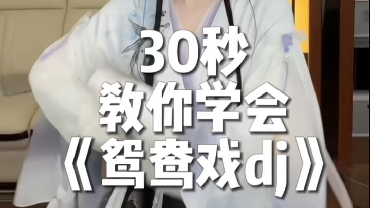 《鸳鸯戏dj》适合零基础的舞