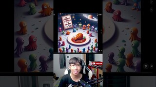 ayam geprek murah diserbu alien🐔🌶️👽 #ayamgeprek #chatgpt #alien
