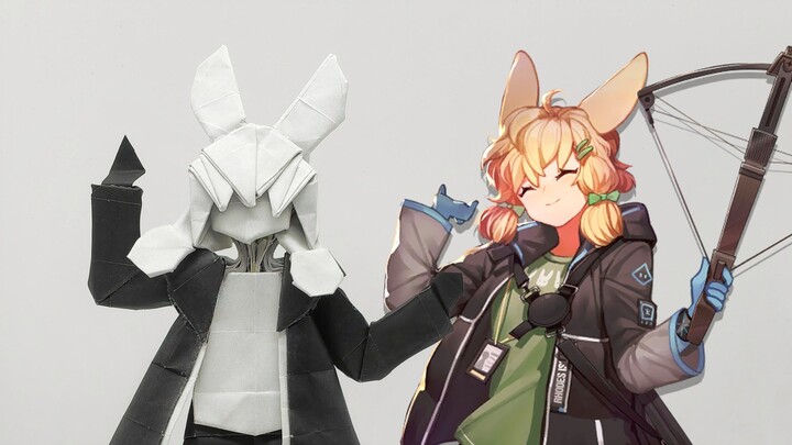 【Origami】Melipat satu lembar kertas menjadi ko~ko~da~yo~