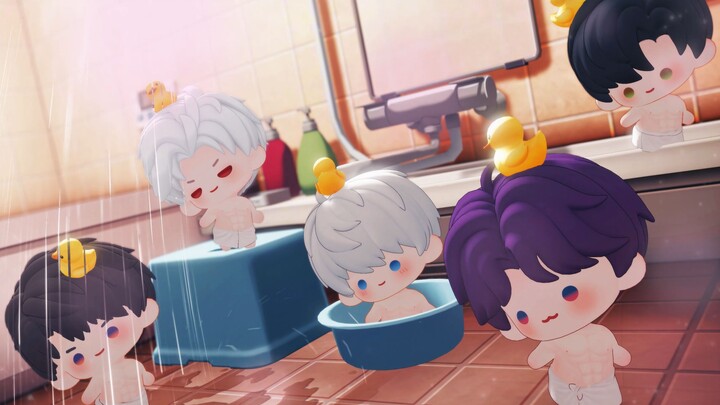 [Love and Space MMD] Đây là gì vậy? Mũi khăn tắm à? Cắn một miếng đi!