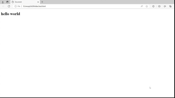 The Very Basic Structure of HTML