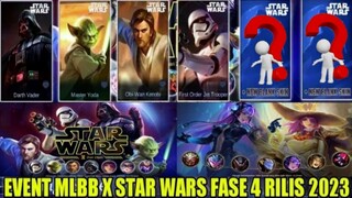 UPDATE | DATE RESALE EVENT MLBB X STAR WARS FASE 4 RILIS 2023 | NEW 2 SKIN STAR WARS