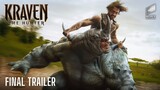 KRAVEN THE HUNTER – Final Trailer (2024) Aaron Taylor Johnson | Sony Pictures.