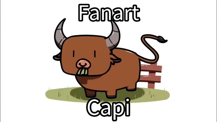 Fanart Capi Kurban Kemarin  :v 🐄🐄