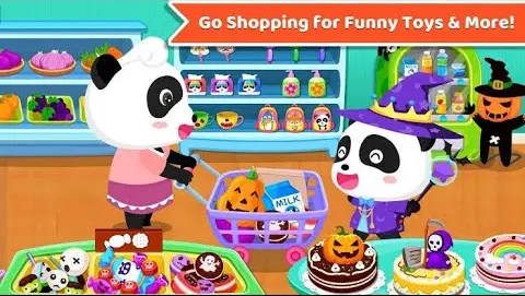 Baby panda | opening store | kids learn to cook and to serve faster |babybus