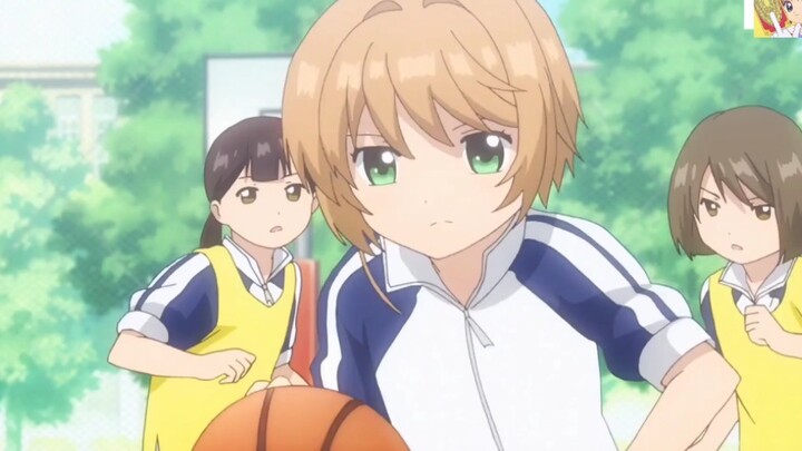 Sakura thật ngầu khi chơi bóng rổ! ! ! Đúng như mong đợi ở tôi, tôi thừa hưởng gen thể thao của bố.