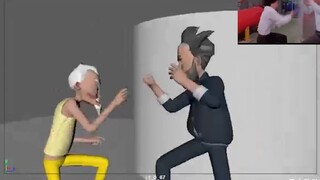 B-person animation (16) Fighting animation shows the sense of power, see the signature for informati
