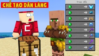Minecraft Nhưng Đố Ai Chế Tạo Được Dân Làng Siêu Vip