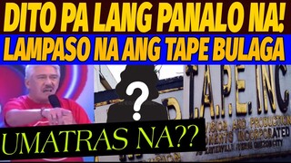 EAT BULAGA TVJ PANALO!! MALAKAS NA WITNESS NG TAPE,UMURONG NA?? BAKIT KAYA? REACTION VIDEO