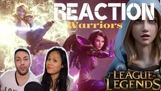 Warriors | Season 2020 Cinematic - League of Legends | COUPLE REACTS