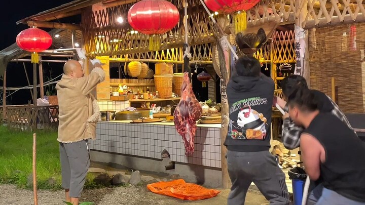 Kaki sapi 33 kg, cuma makan daging sapi sederhana saja