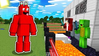 BanBan GARTEN of BANBAN vs The Most Secure House - Minecraft Mikey and JJ (Maizen Parody)