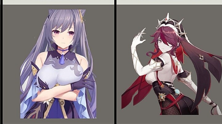 Genshin Impact Japanese Server 1.4 Main Carry Power Rankings: Rosaria Makes an Appearance! [Data Vis