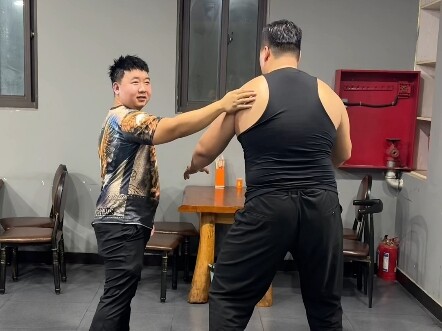 和通背拳高手交流