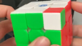 When the Rubik's Cube Robot encounters an impossible-to-restore scramble
