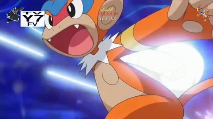Empoleon VS Monferno   Pokemon Adventure Battle