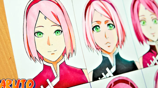 วาดซากุระในรูปแบบอนิเมะต่างๆ NARUTO (Bolt)