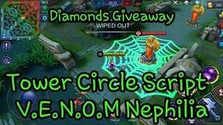 AndroTricks PH |269 Diamonds Giveaway|Tower Circle(V.E.N.O.M Nephilia) Script