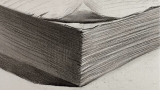 【素描静物】书页画法