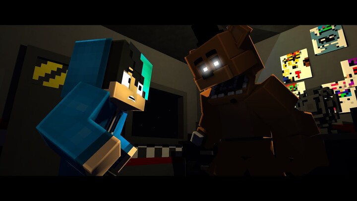 ♪ "ANOTHER ROUND" ♪ - Minecraft Halloween Animation [COLLAB]