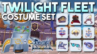 DANG THIS NEW COSTUME SET "TWILIGHT FLEET" FOR AUGUST - RAGNAROK MOBILE
