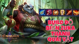 TOP 1 ZUKA SHOW BUILD ĐỒ CỰC MẠNH BIẾN ZUKA THÀNH QUÁI VẬT TẠI MÙA 17 - LIÊN QUÂN MOBILE