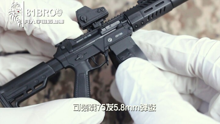 【81老兄】遁入黑暗！QBZ193微声步枪套件 自制1/6枪模系列