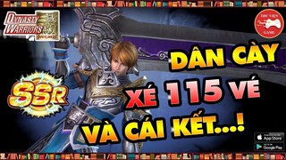 Dynasty Warriors: Overlords (VIỆT NAM) || CHIỆU MỘ TƯỚNG 115 LẦN & CÁI KẾT "SSR ƠI" || Thư Viện Game