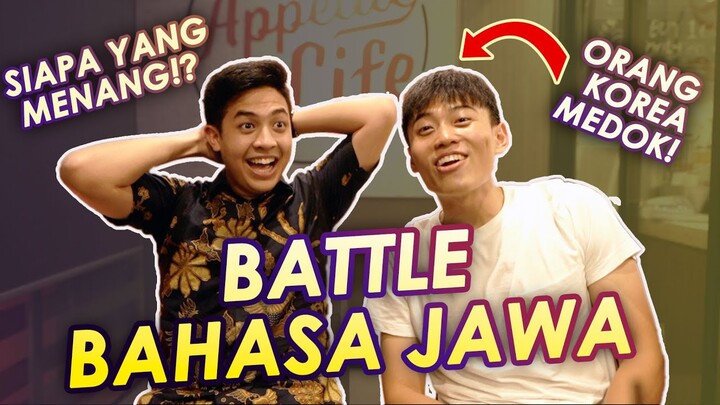 BATTLE BAHASA JAWA: JEROME VS KOREA REOMIT (JANG HANSOL)