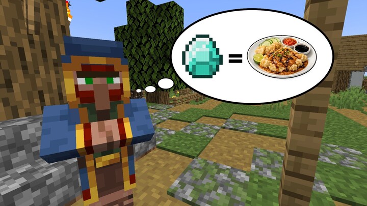 Ghibahin si Pedagang Keliling! [ Minecraft Indonesia Wandering Trader Info! ]