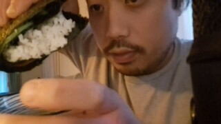 ASMR EATING SOUNDS - SUSHI SANDWICHES & NIGIRI SUSHI (STORY TIME_ ECONOMY OF THE