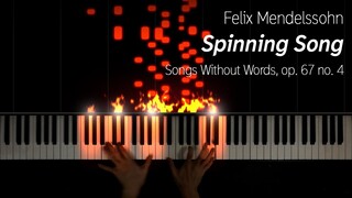 Mendelssohn - Spinning Song (10k subs special)