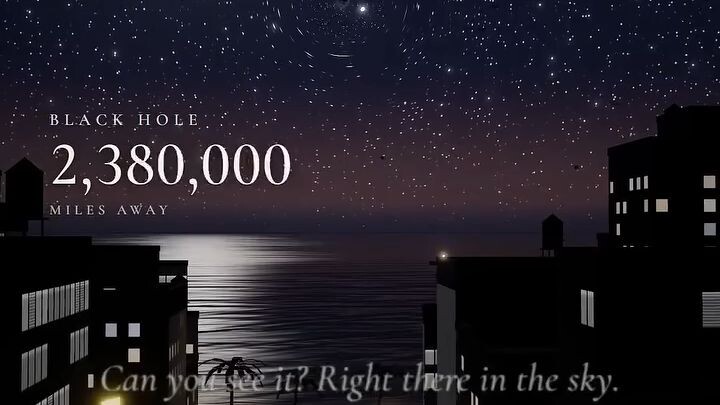 A black hole can do this! Watch the full video.
