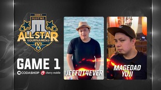 Jeffqt4ever vs Yuji Just ML 1v1 Allstar Tournament Game 1 (BO3) | Mobile Legends