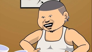 Shocked. The fat guy ate 10 bowls of my soup noodles and still couldn't get enough. It was his first