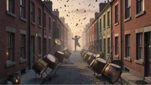 Rowhouse Procession (B)