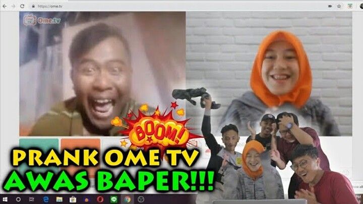 NGAKAK!!! PRANK BAPERIN ORANG DI OME.TV ENDINGNYA BIKIN KAGET