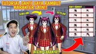 AKHIRNYA MAKI BISA GANTI GAYA RAMBUT! TUTORIAL GANTI RAMBUT KARAKTER LAIN DI SAKURA SCHOOL SIMULATOR